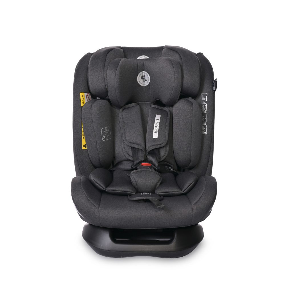 Lorelli Scorpius autósülés i-Size 40-150 cm - Black Jasper