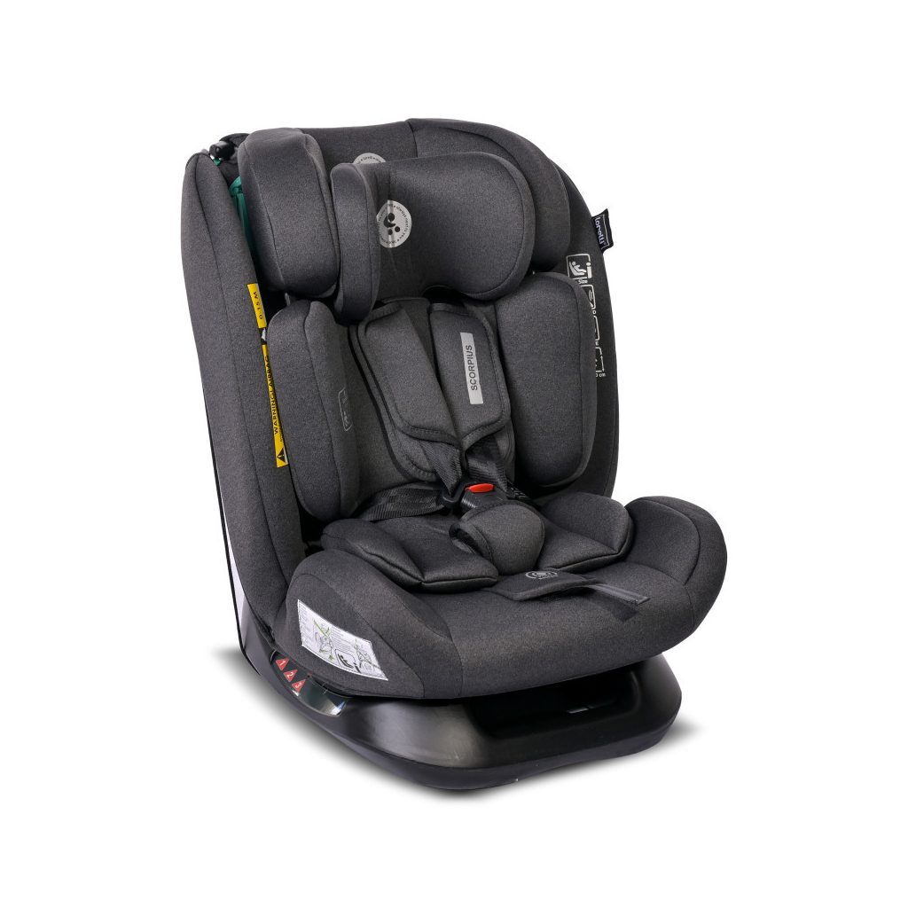 Lorelli Scorpius autósülés i-Size 40-150 cm - Black Jasper