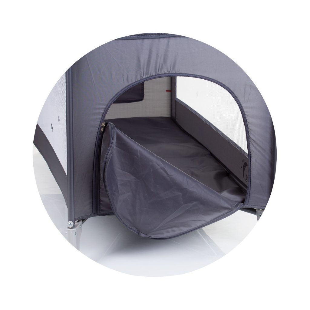 Chipolino Luna multifunkciós utazóágy - Ash Grey