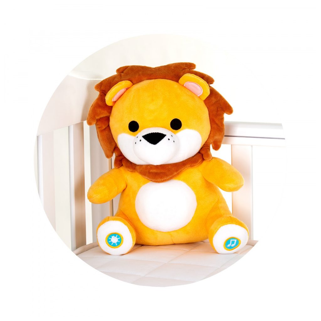 Chipolino Zenélő, világító plüss játék - Lion