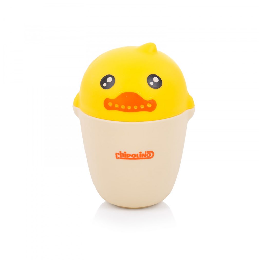 Chipolino Duckling öblítőpohár hajmosáshoz - yellow