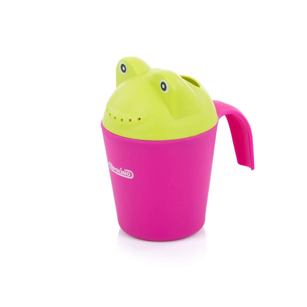 Chipolino Froggy öblítőpohár hajmosáshoz - pink