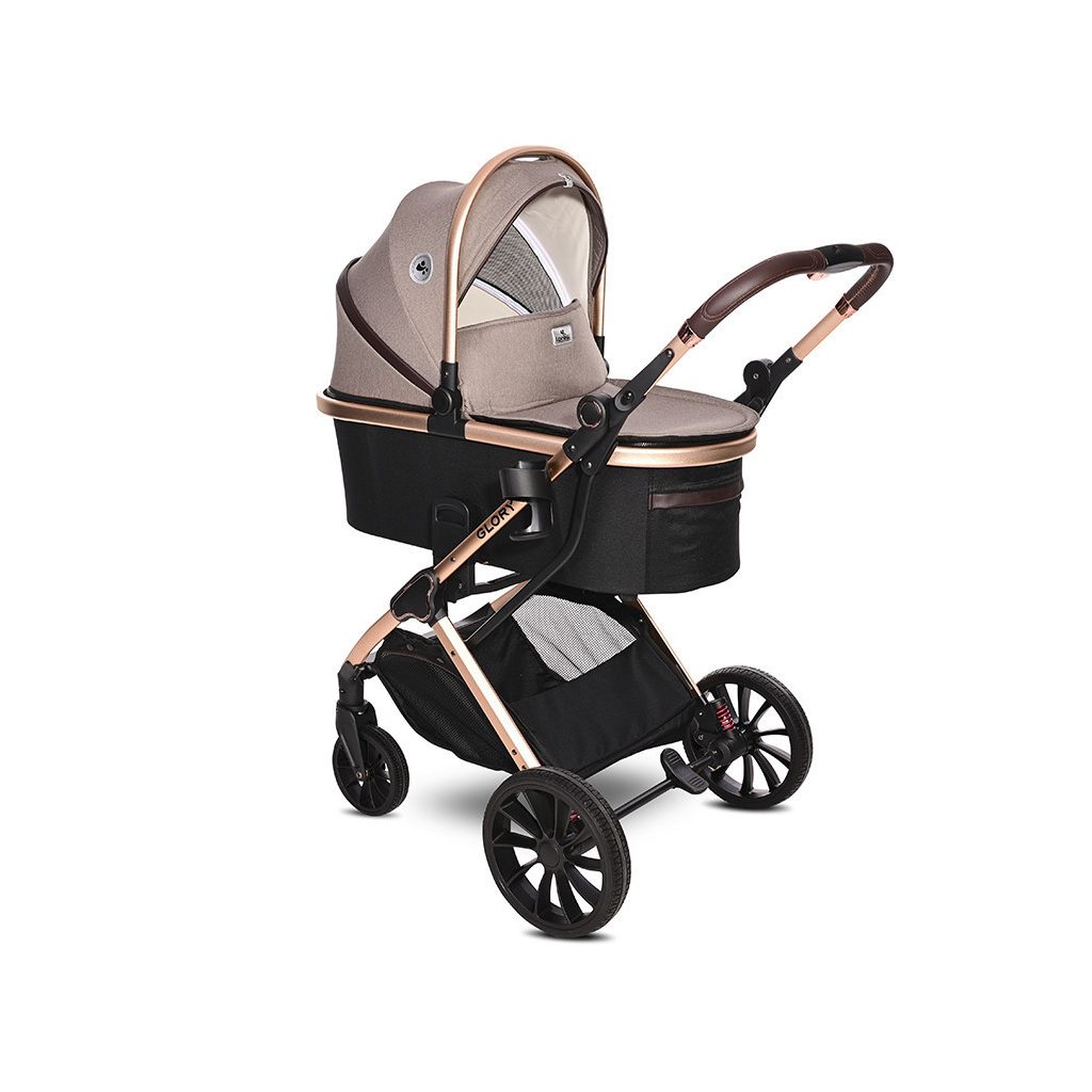 Lorelli Glory multifunkciós babakocsi + adapter - Pearl Beige