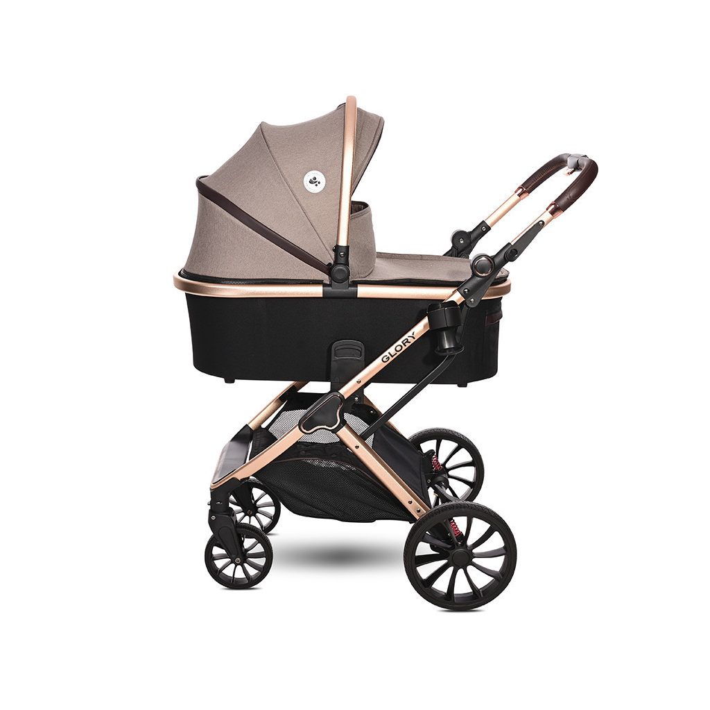 Lorelli Glory multifunkciós babakocsi + adapter - Pearl Beige