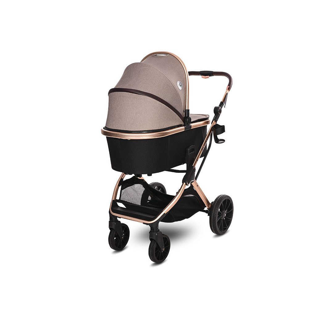 Lorelli Glory multifunkciós babakocsi + adapter - Pearl Beige