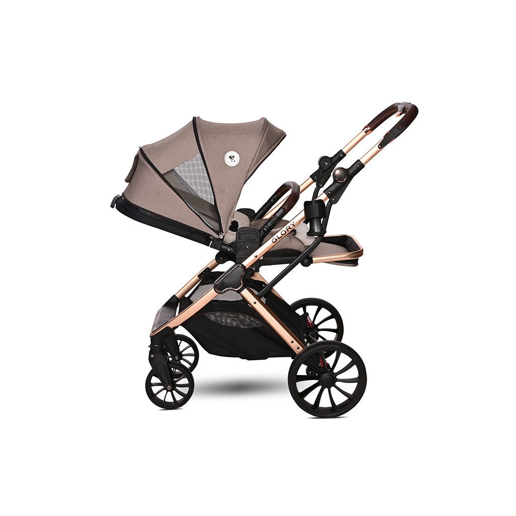 Lorelli Glory multifunkciós babakocsi + adapter - Pearl Beige