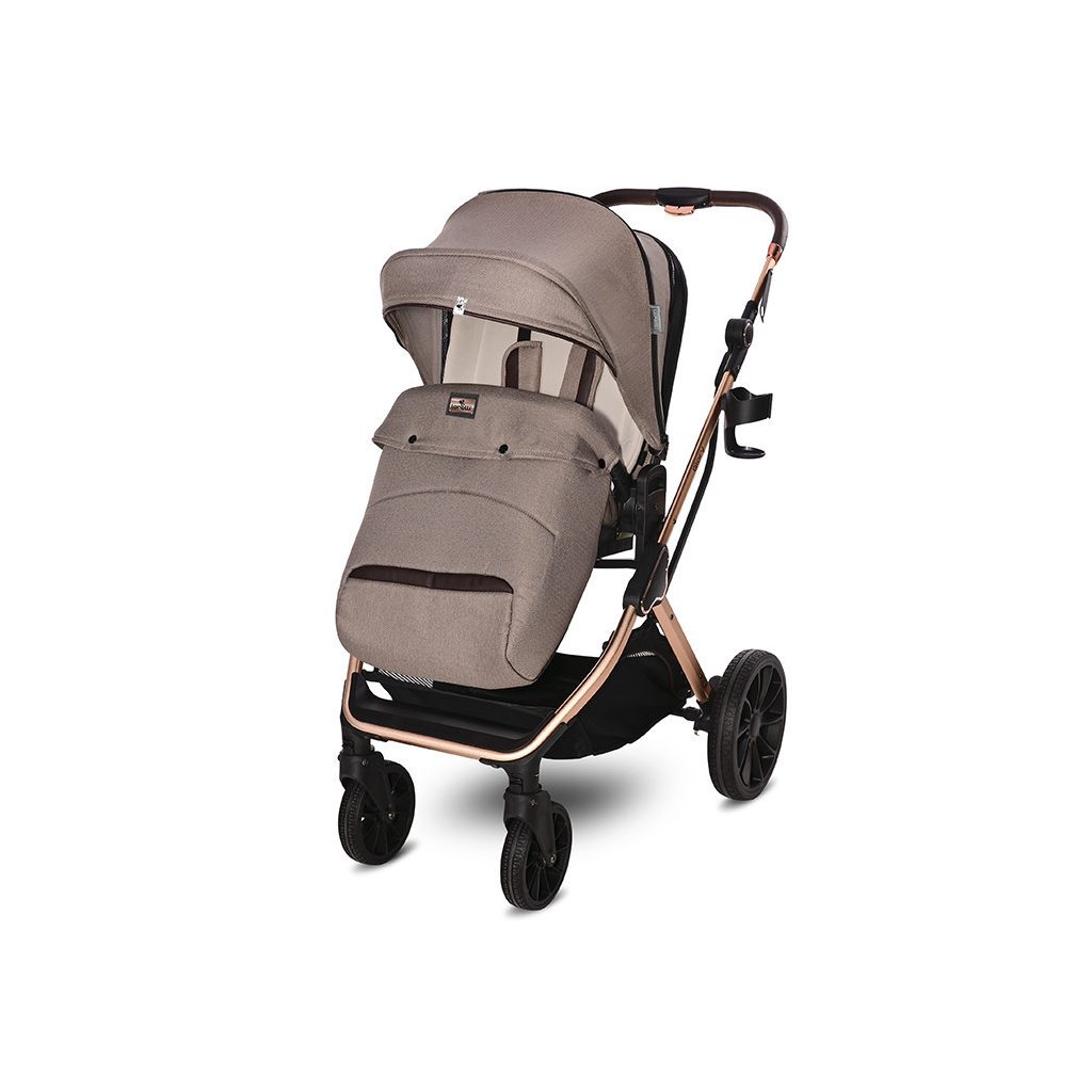 Lorelli Glory multifunkciós babakocsi + adapter - Pearl Beige