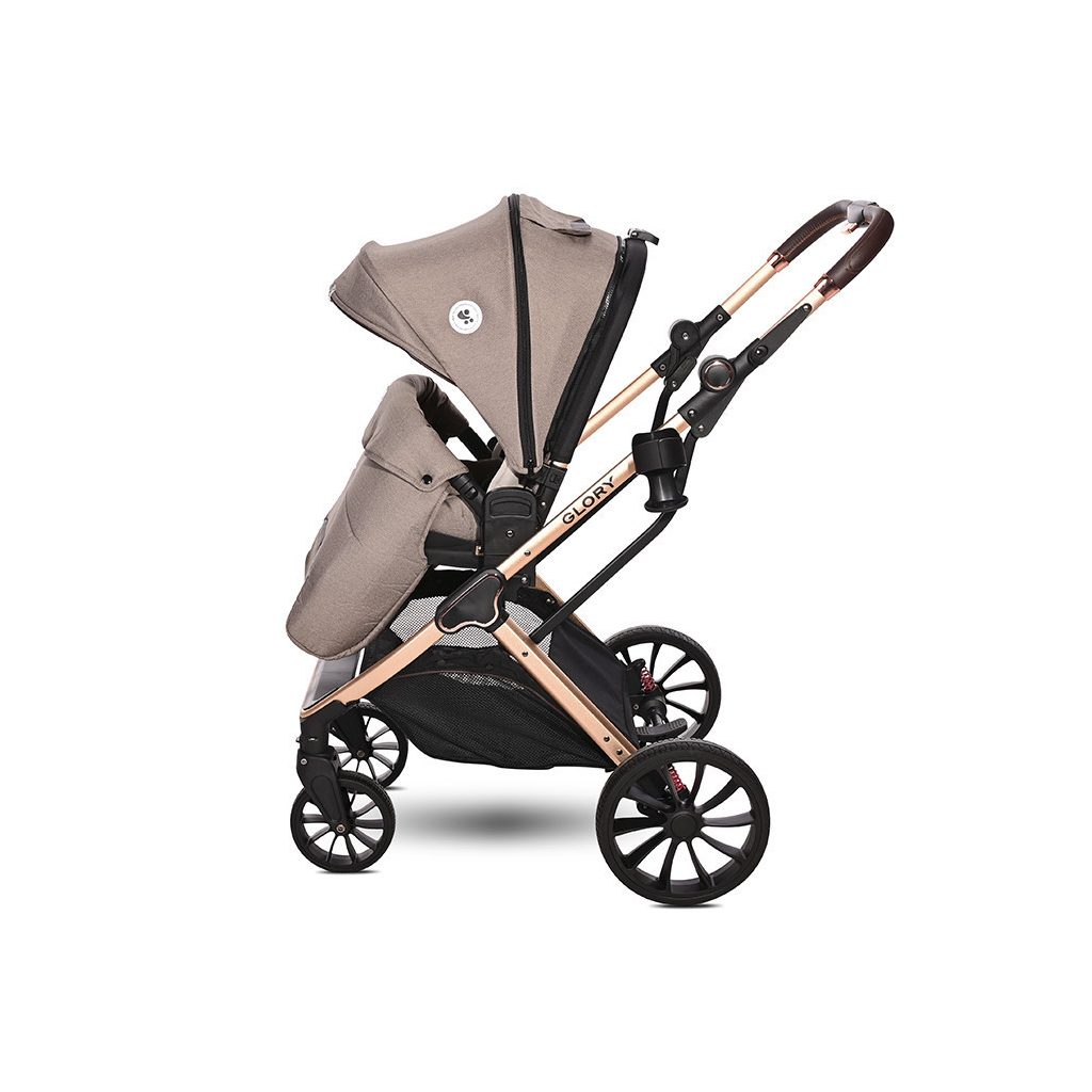 Lorelli Glory multifunkciós babakocsi + adapter - Pearl Beige