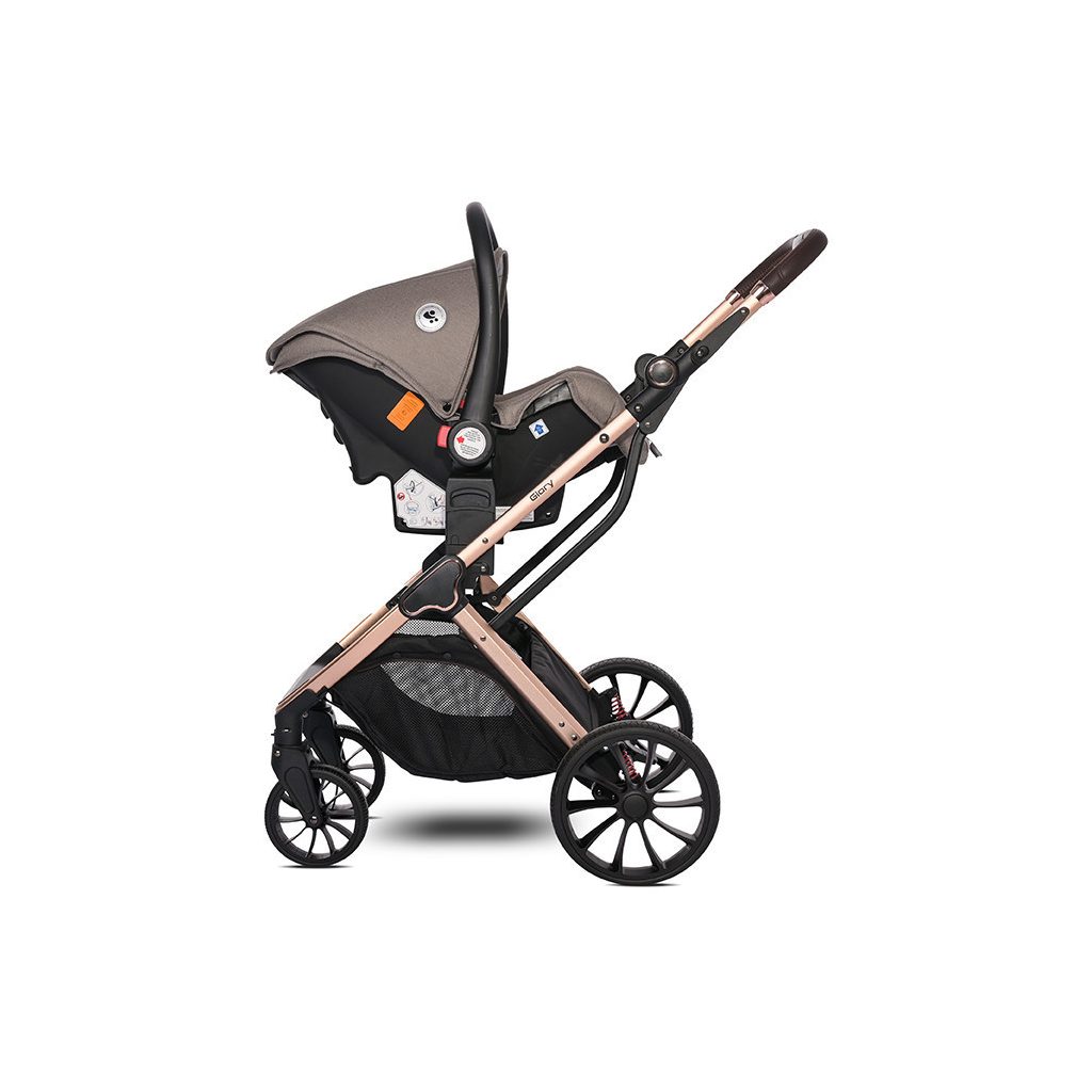 Lorelli Glory multifunkciós babakocsi + adapter - Pearl Beige