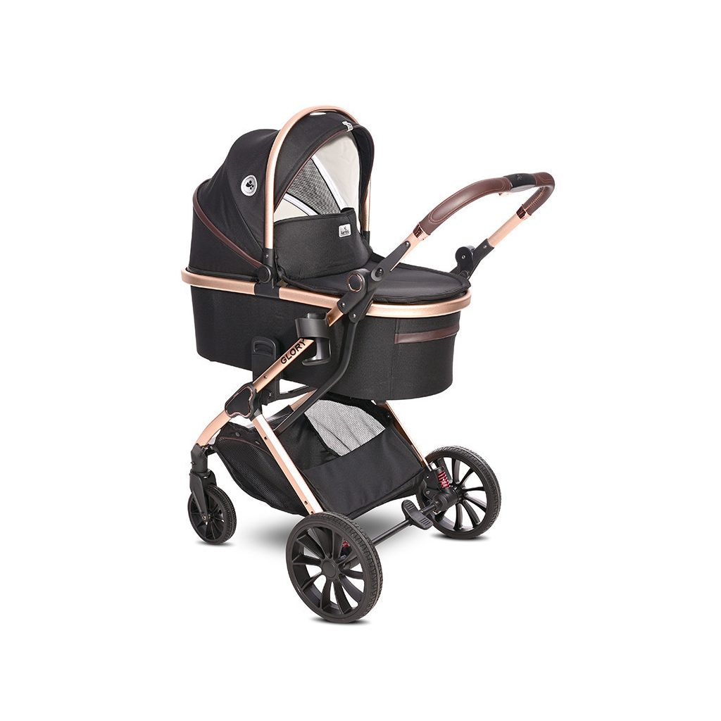 Lorelli Glory multifunkciós babakocsi + adapter - Black Diamond