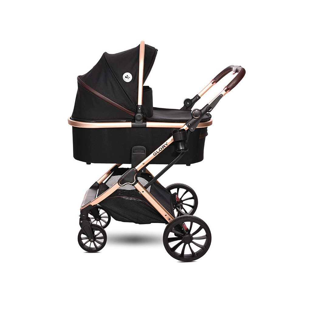 Lorelli Glory multifunkciós babakocsi + adapter - Black Diamond