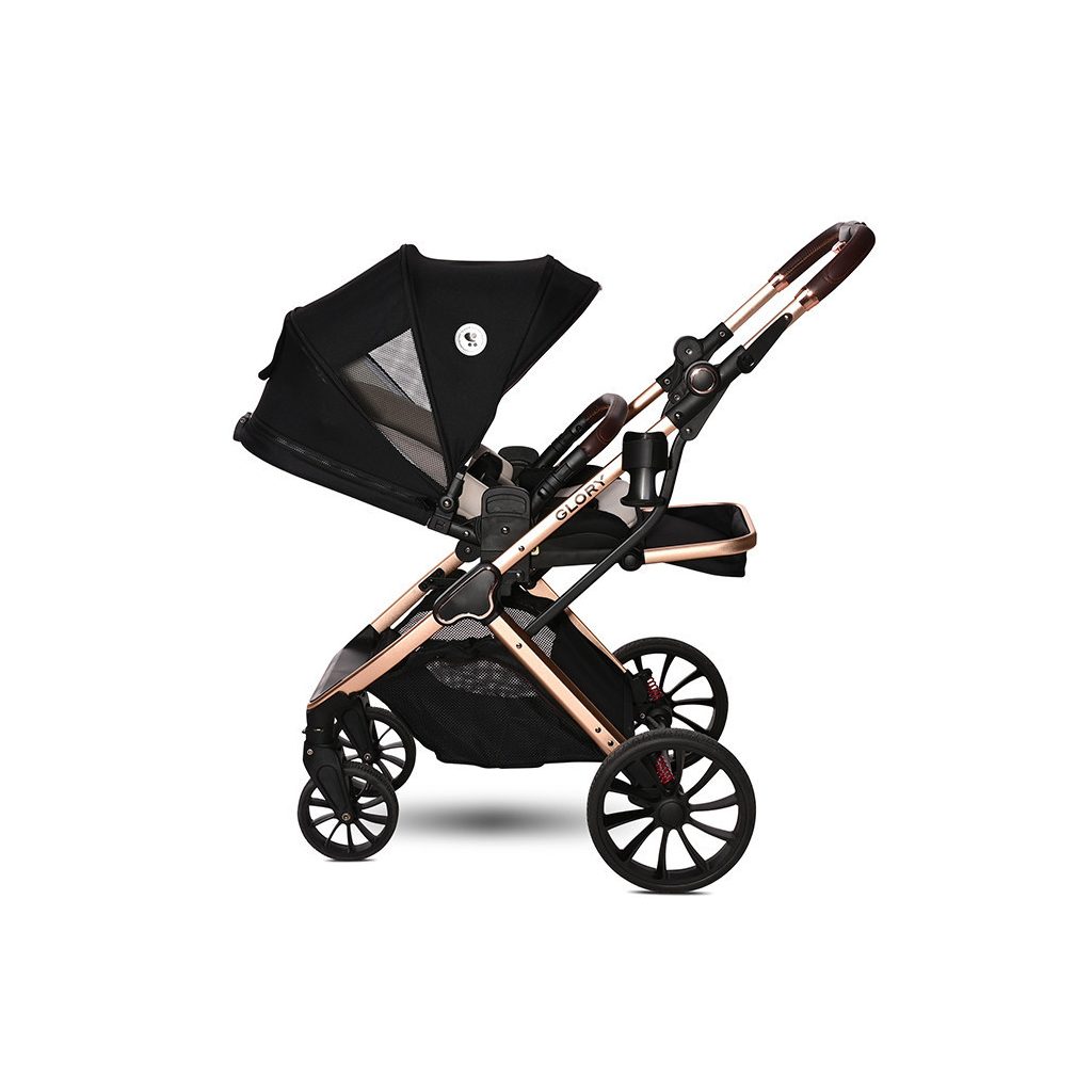 Lorelli Glory multifunkciós babakocsi + adapter - Black Diamond