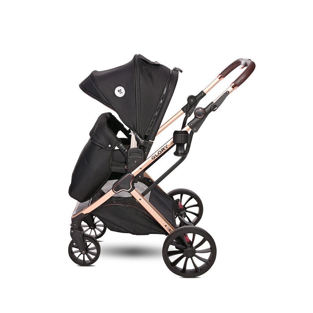 Lorelli Glory multifunkciós babakocsi + adapter - Black Diamond