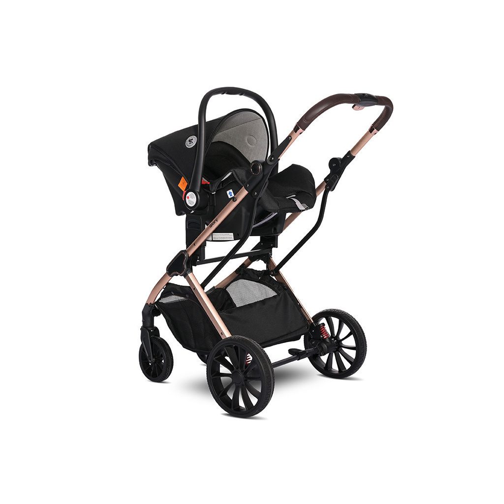 Lorelli Glory multifunkciós babakocsi + adapter - Black Diamond