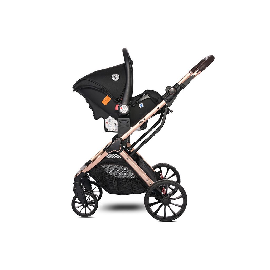 Lorelli Glory multifunkciós babakocsi + adapter - Black Diamond