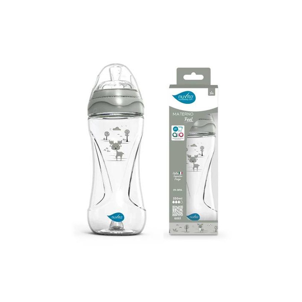 Nuvita Collection cumisüveg 330ml - sage green - 6051