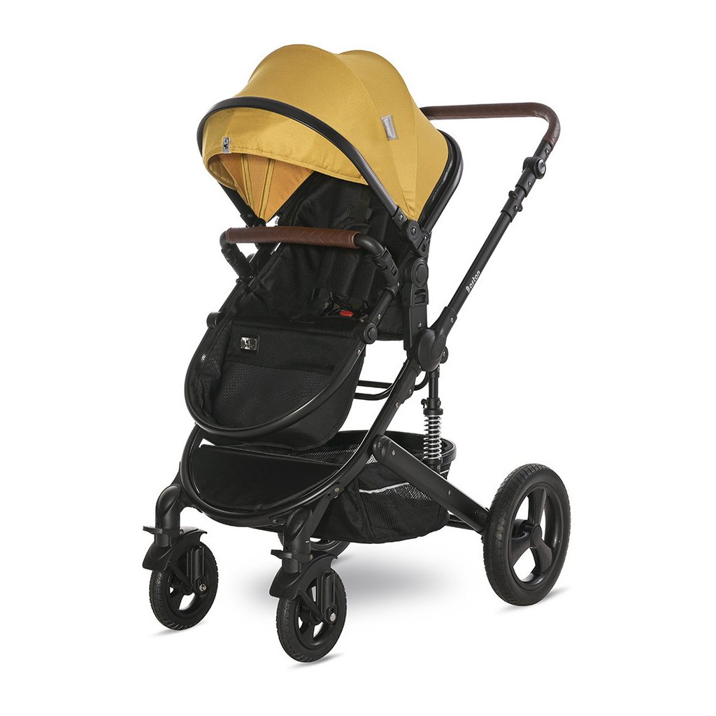 Lorelli Boston multifunkciós babakocsi + adapter - Lemon Curry