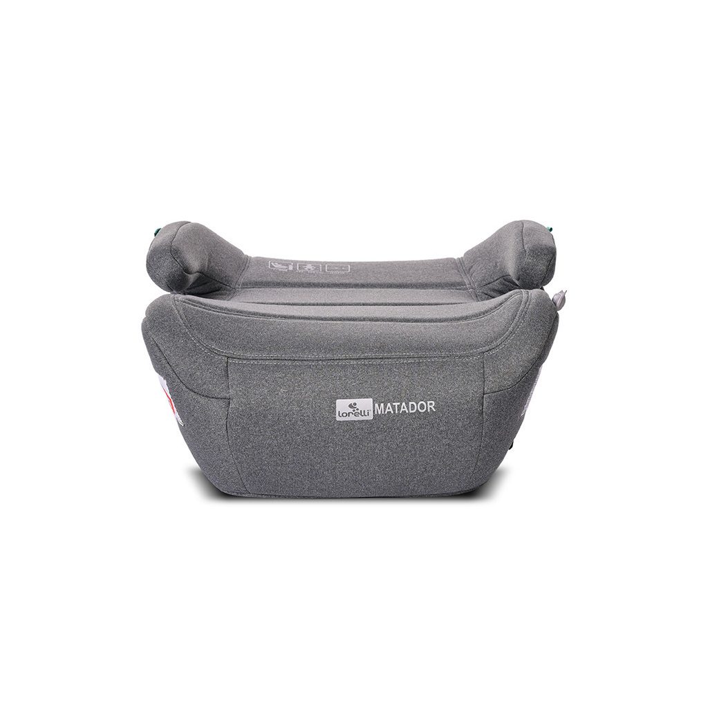 Lorelli Matador autós ülésmagasító Isofix 125-150cm - Attach Grey