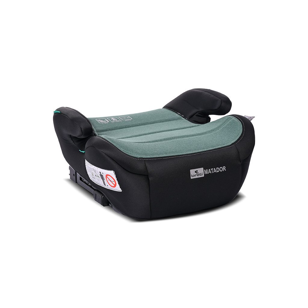 Lorelli Matador autós ülésmagasító Isofix 125-150cm - Green Pine