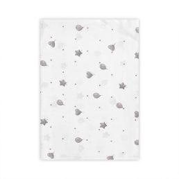 Lorelli lepedő 150x100cm - Train Grey