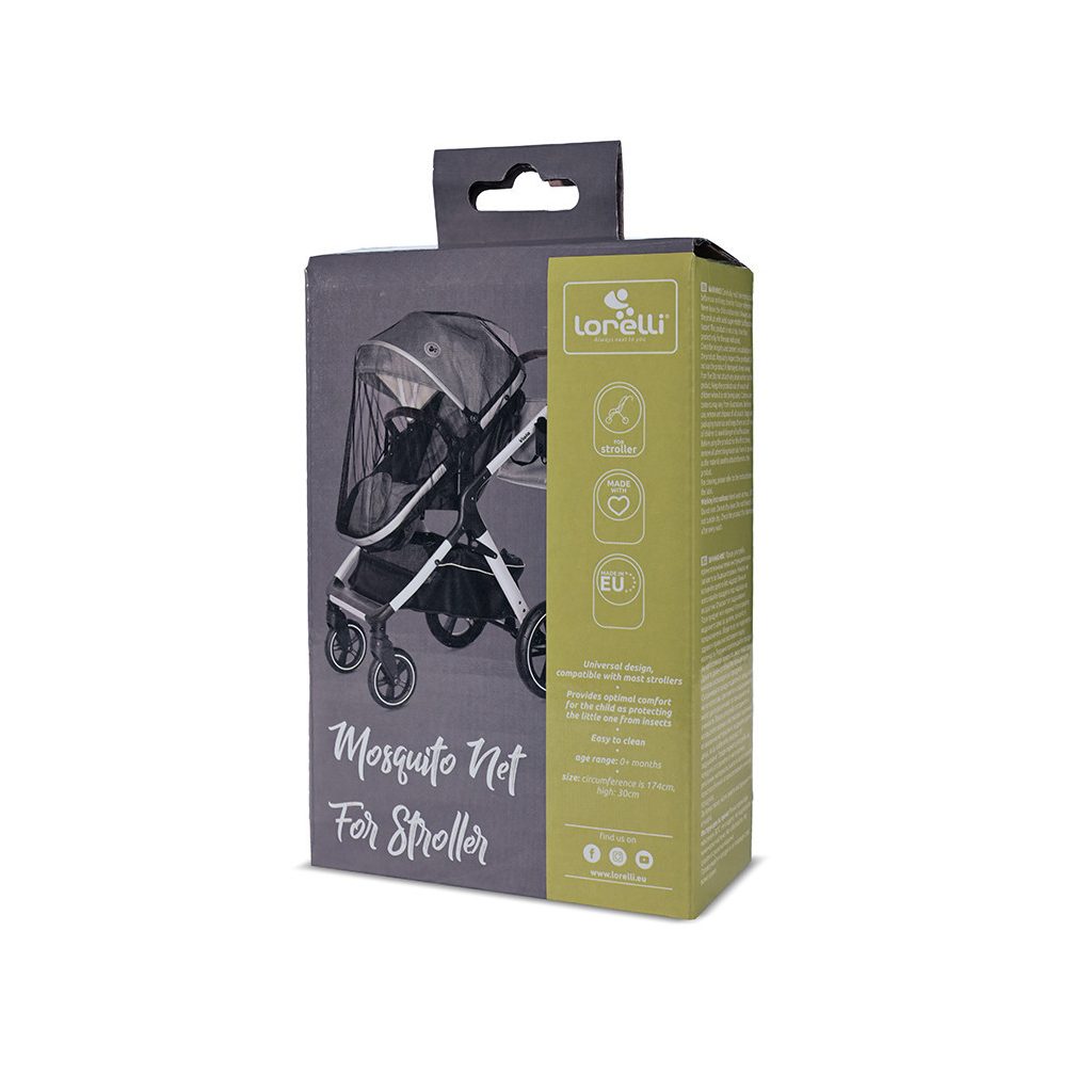 Lorelli Szúnyogháló sport babakocsira - Black