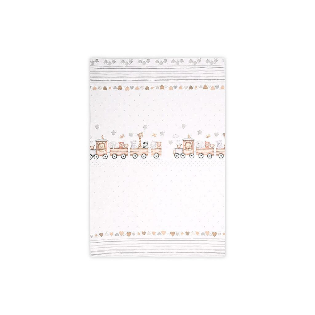 Lorelli Paplan huzat 140x95cm - Train Grey