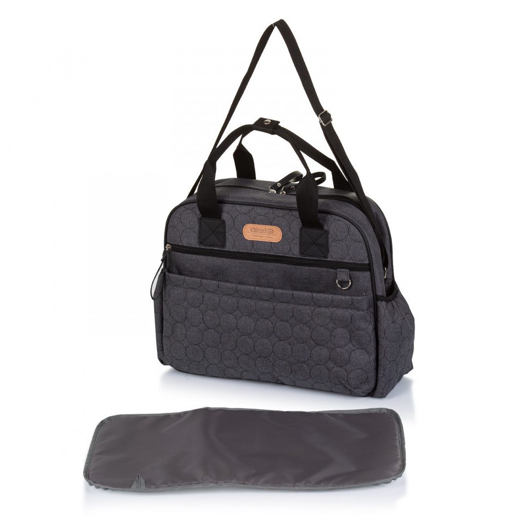 Chipolino pelenkázó táska - Granite Linen