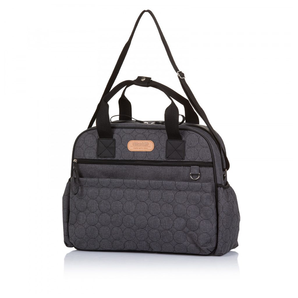 Chipolino pelenkázó táska - Granite Linen