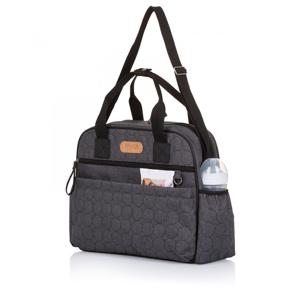 Chipolino pelenkázó táska - Granite Linen