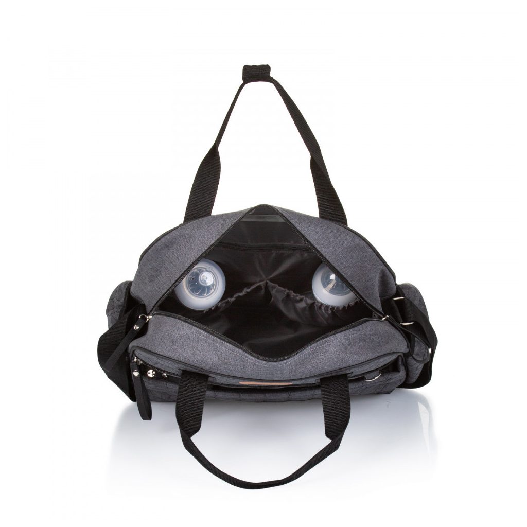 Chipolino pelenkázó táska - Granite Linen