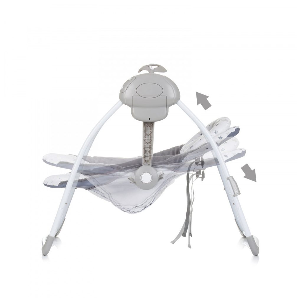 Chipolino Moonlight elektromos babahinta - Ash Grey