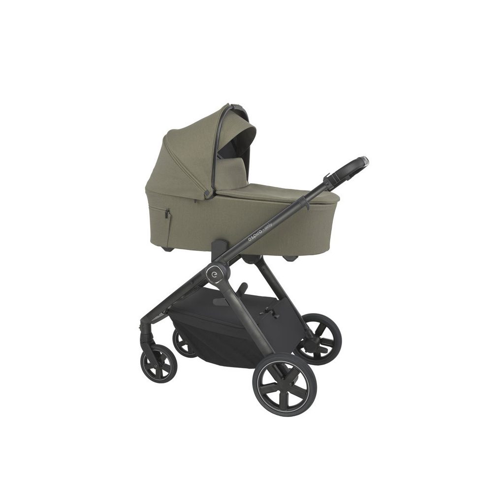 Espiro Only Gel multifunkciós babakocsi fekete vázzal - 304 Stylish Khaki