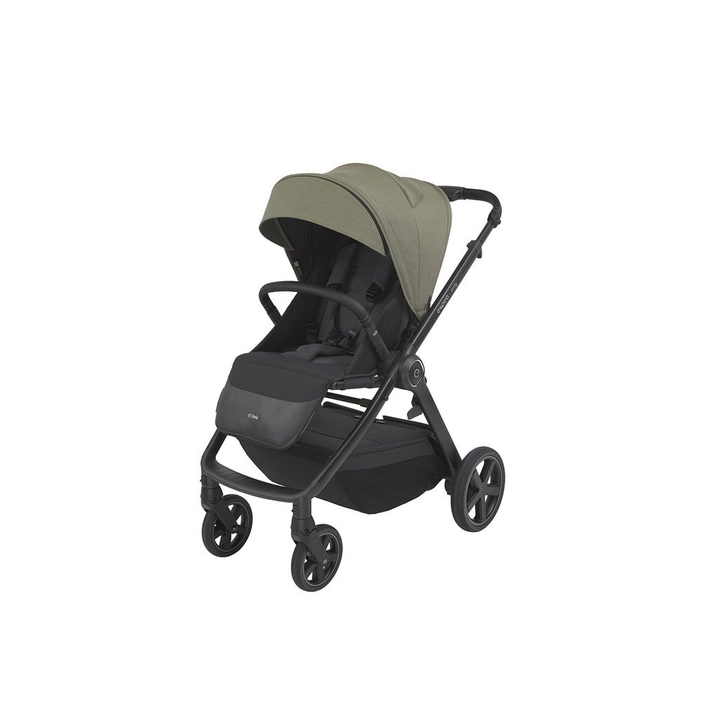 Espiro Only Gel multifunkciós babakocsi fekete vázzal - 304 Stylish Khaki