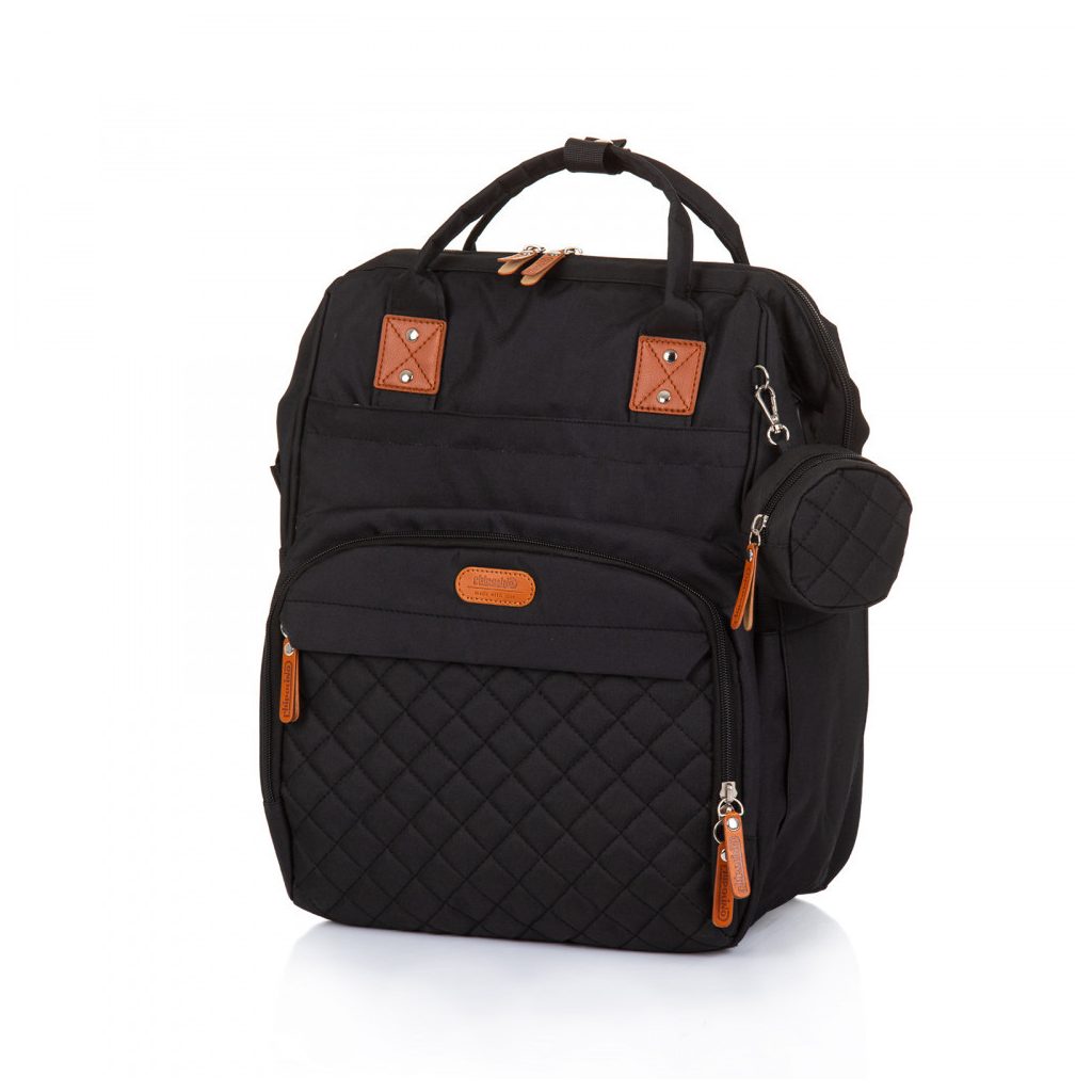 Chipolino pelenkázó táska/hátizsák - Obsidian