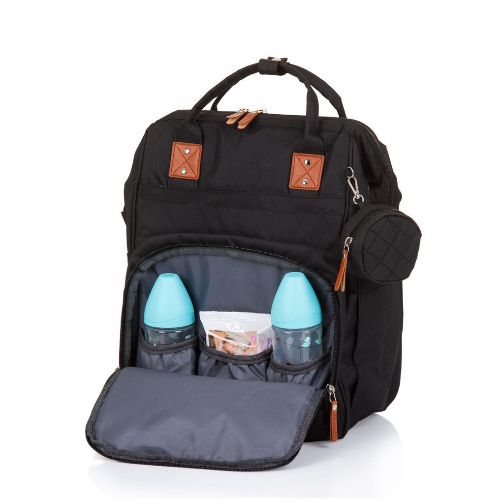 Chipolino pelenkázó táska/hátizsák - Obsidian