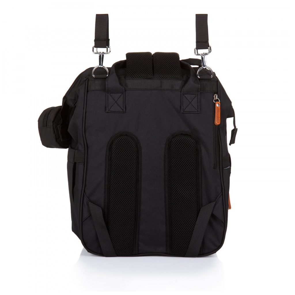 Chipolino pelenkázó táska/hátizsák - Obsidian