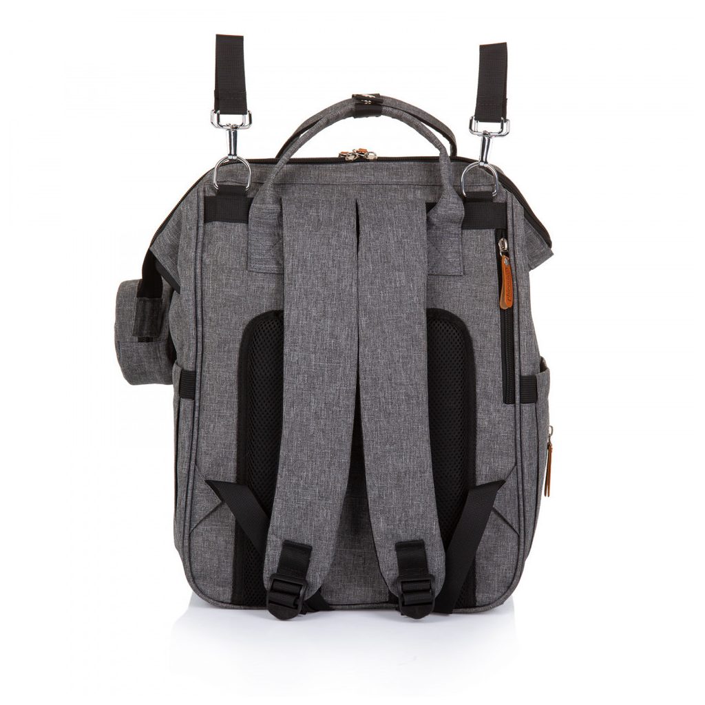 Chipolino pelenkázó táska/hátizsák - Granite