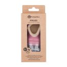 PETITE&MARS Szilikon gyümölcs etető cumi Fruzi Rose&Sand 6hó+