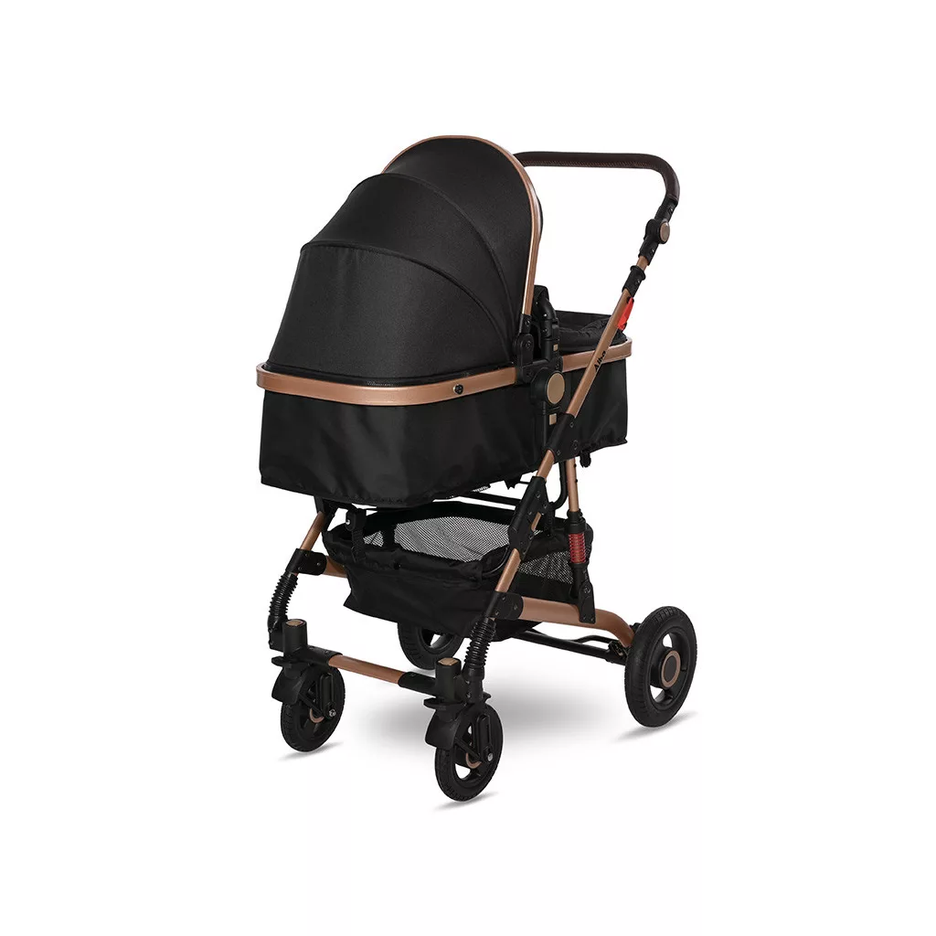 Lorelli Alba multifunkciós babakocsi + adapter - Premium Black