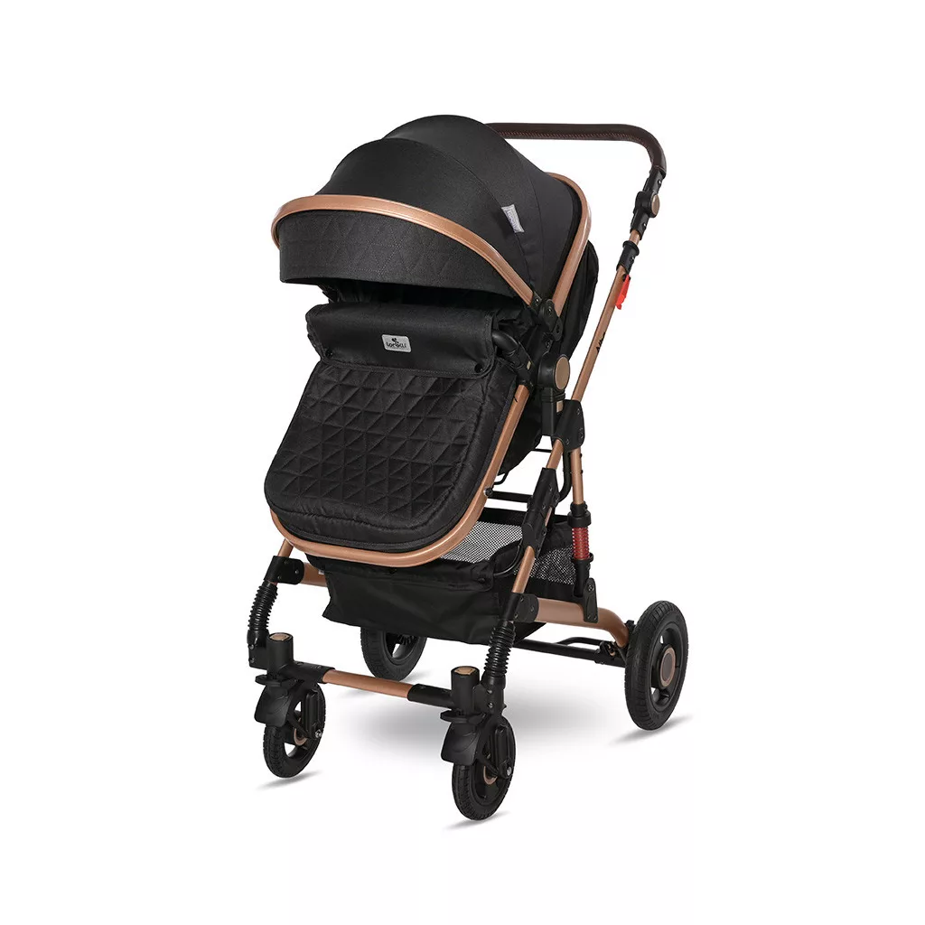 Lorelli Alba multifunkciós babakocsi + adapter - Premium Black