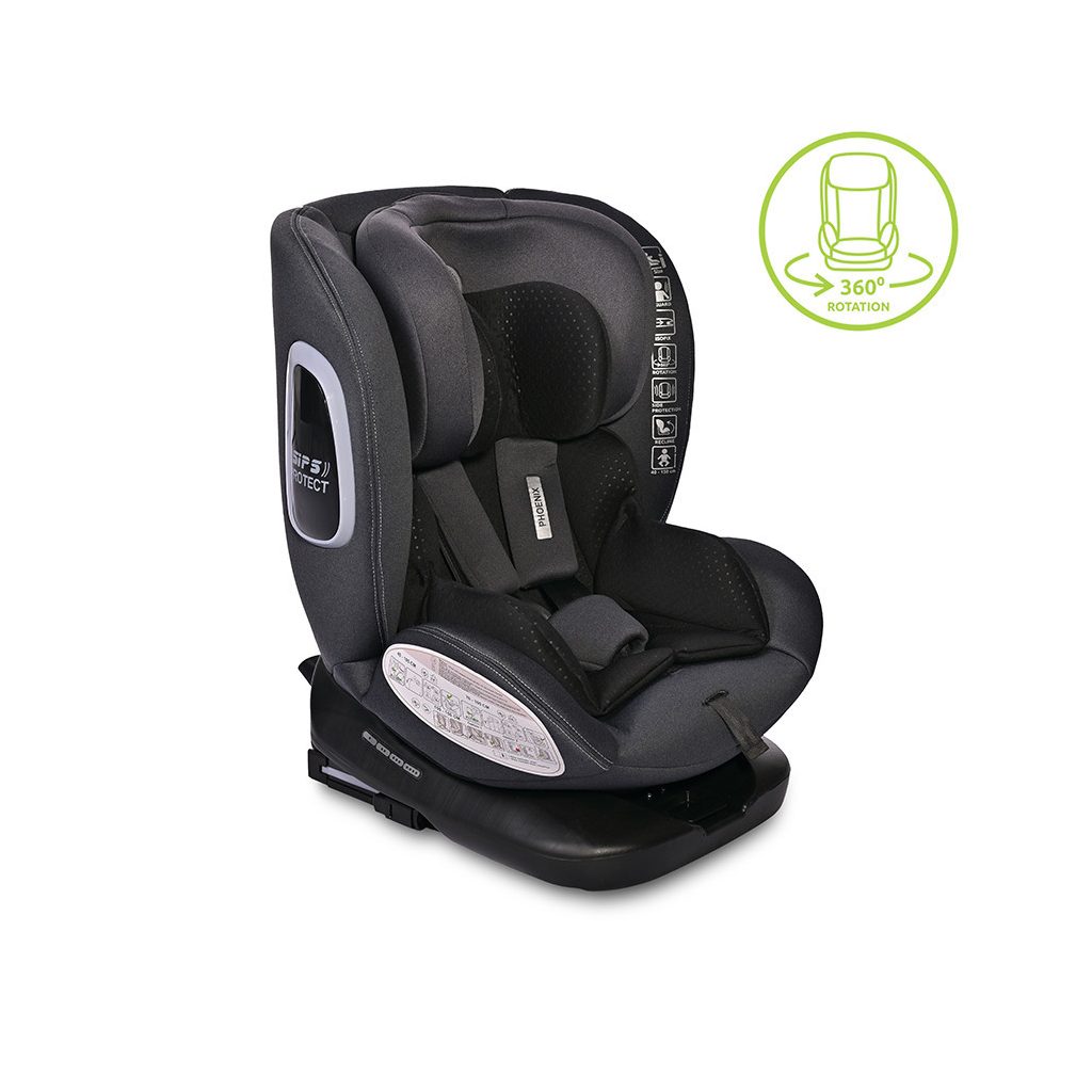 Lorelli Phoenix autósülés 40-150cm - Black Jasper