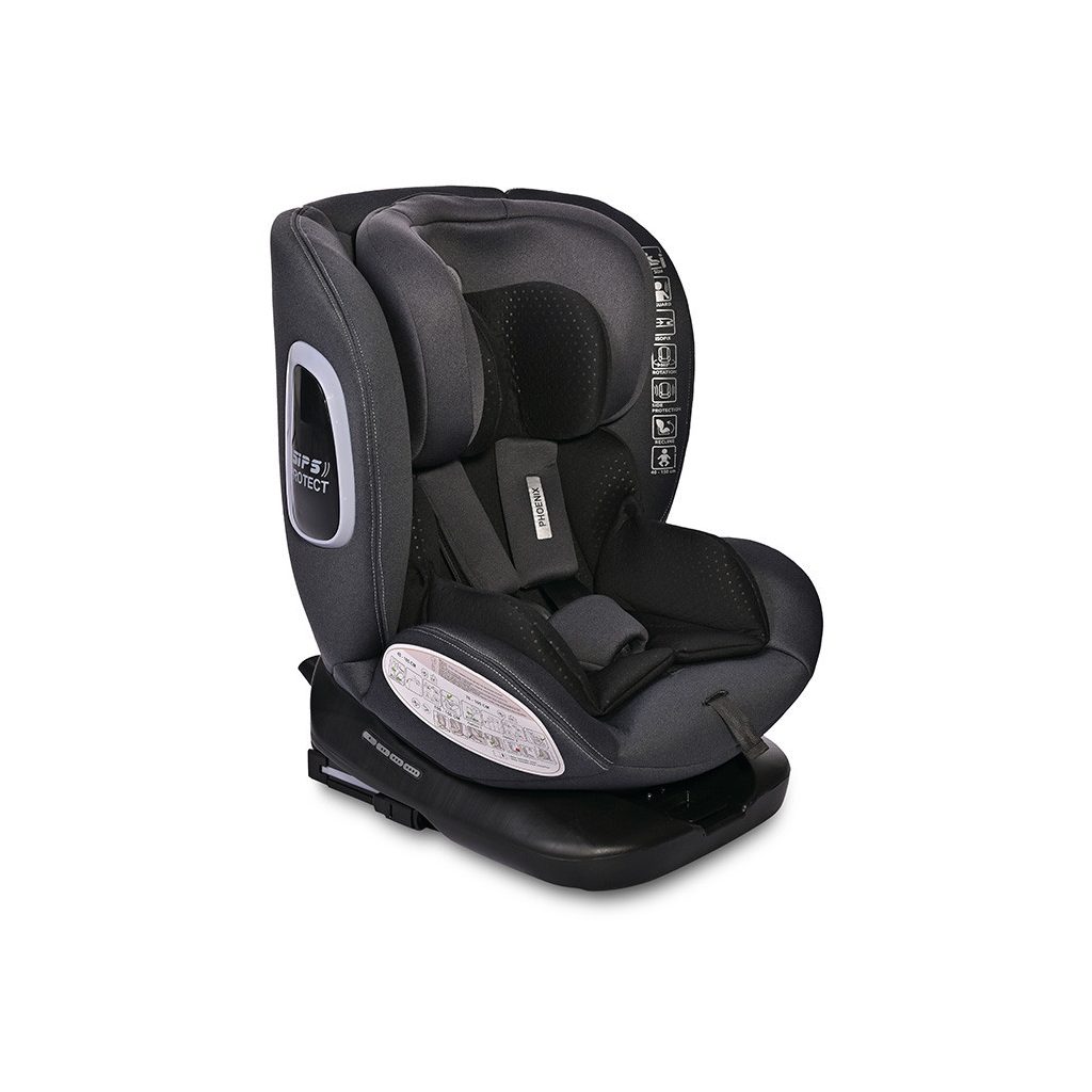 Lorelli Phoenix autósülés 40-150cm - Black Jasper