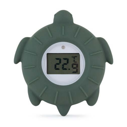 PETITE&MARS Szilikon digitális vízhőmérő Turtle Terry Misty Green 0hó+