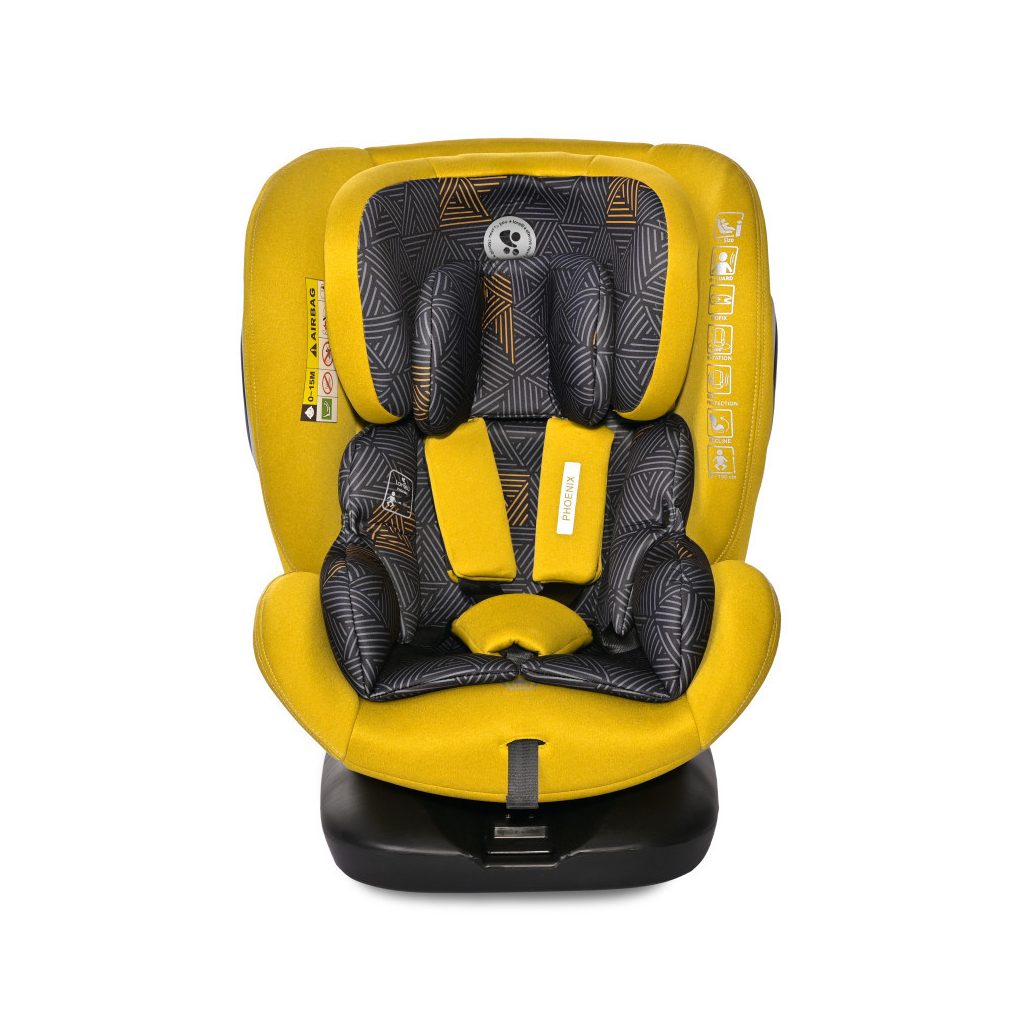 Lorelli Phoenix autósülés 40-150cm - Lemon Curry