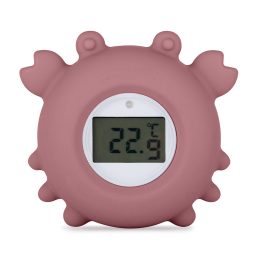  PETITE&MARS Szilikon digitális vízhőmérő Crab Caleb Dusty Rose 0hó+