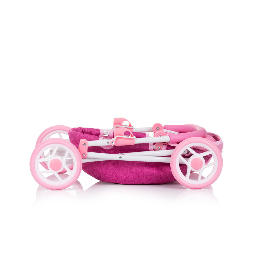 Chipolino Daisy játék babakocsi - Pink linen