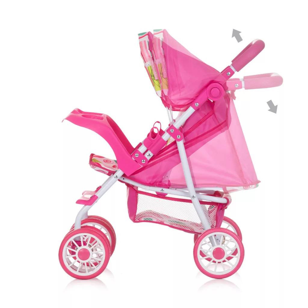 Chipolino Dolly játék babakocsi - Multicolor