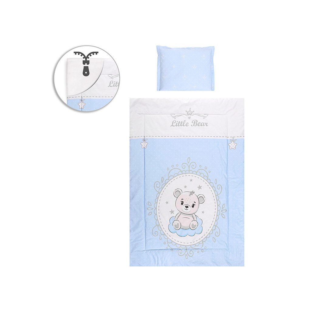 Lorelli 5 részes ágynemű garnitúra - Little Bear Blue