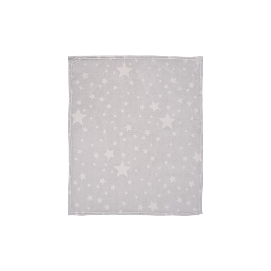 Lorelli Polár takaró 85x100 cm - Grey Stars