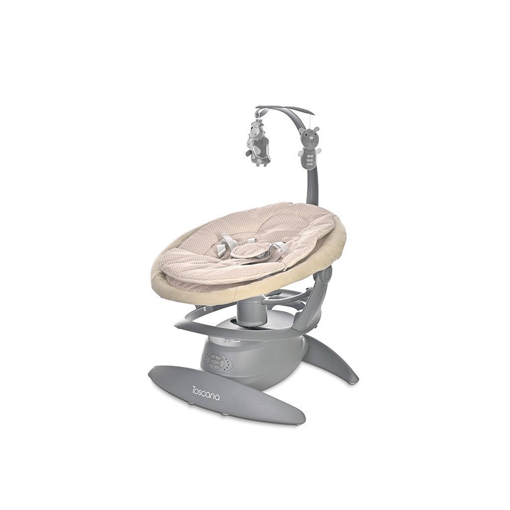 Lorelli Toscana elektromos babahinta 9 kg-ig - Beige Dots